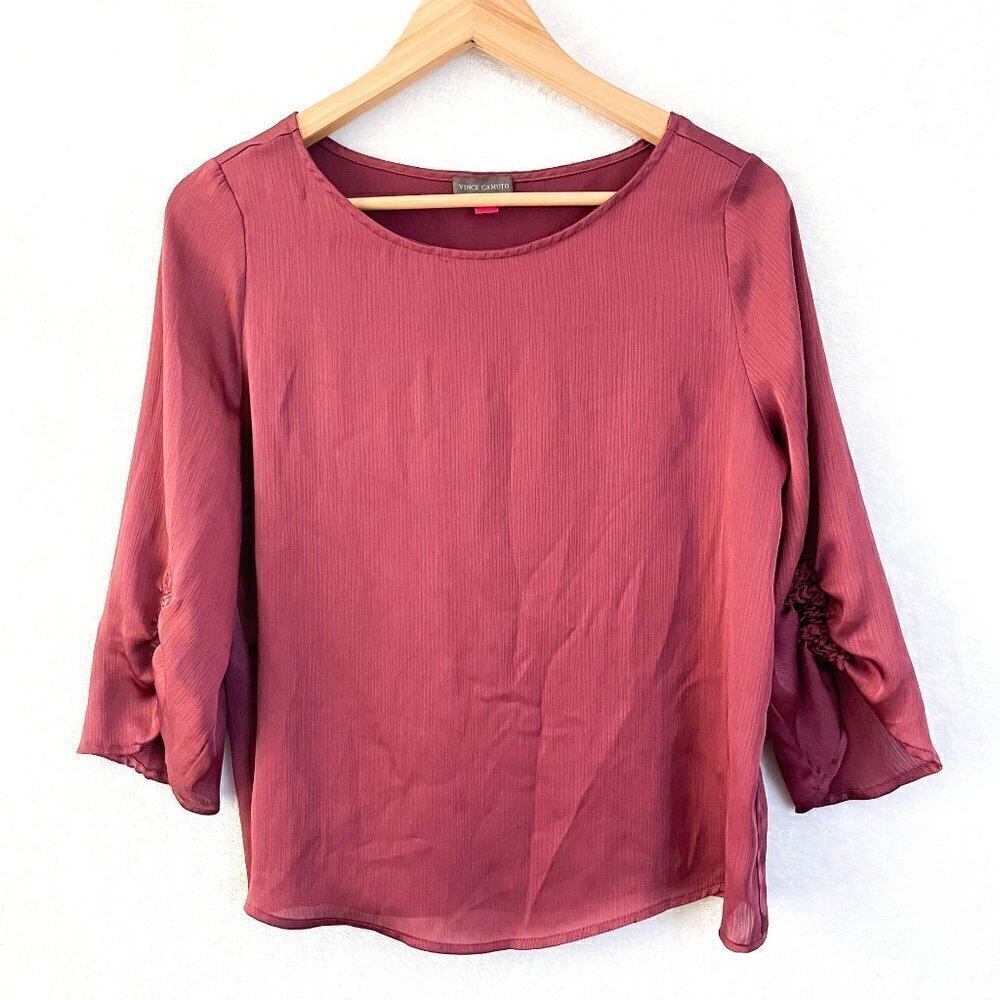 Vince Camuto blouse in dusty pink size XS